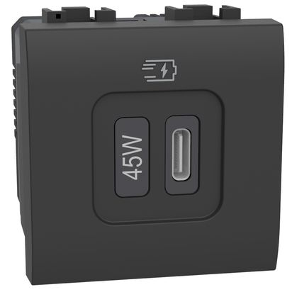 Fanton Caricatore 1 USB-C 3A Ricarica Rapida 18W Da Incasso Bticino Luna 82901 - Foto 5