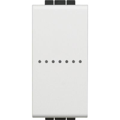 Bticino Livinglight deviatore 1p 16a 1m Modulo Bianco N4003n