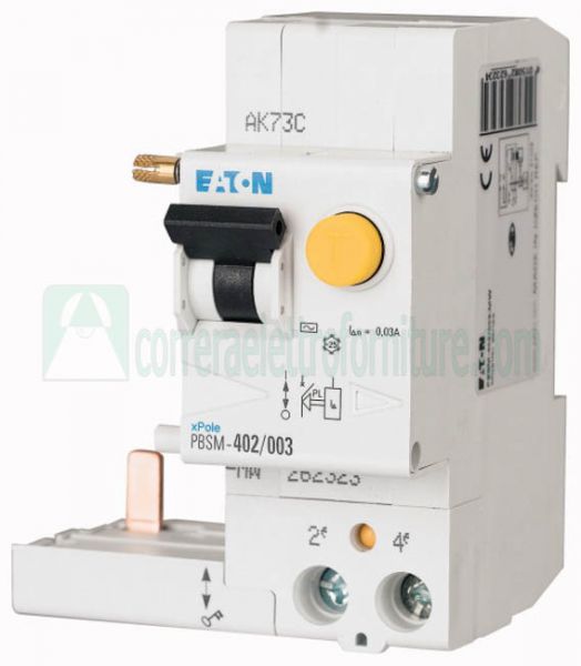 Eaton 262325 blocco differenziale 2 Poli 40A- 0. 3A classe A per