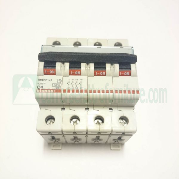 Bticino SFC881C16 FP btdin45 Interruttore, Magnetotermico, C16, 1P N, 1 m, 4500 A, 16 A