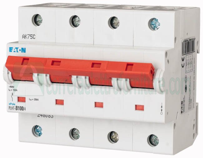 Eaton 100 Amp 3 in. Triple Pole Type BR Circuit Type CHF Breaker-BR3100