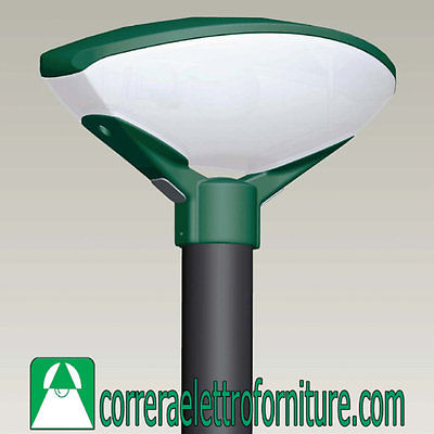Mareco Luce 1015101N Lampada A Colonna Tao – Diffusore Per Palo Diametro 60 Mm, Nero, 30W Max, Larghezza 311 Mm, Altezza 255 Mm
