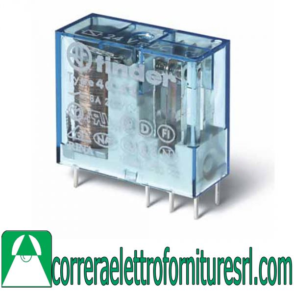 Relè Di Accoppiamento 6,2 Mm - Per Circuiti CC 24V, Con Connettore A Vite - Foto 4