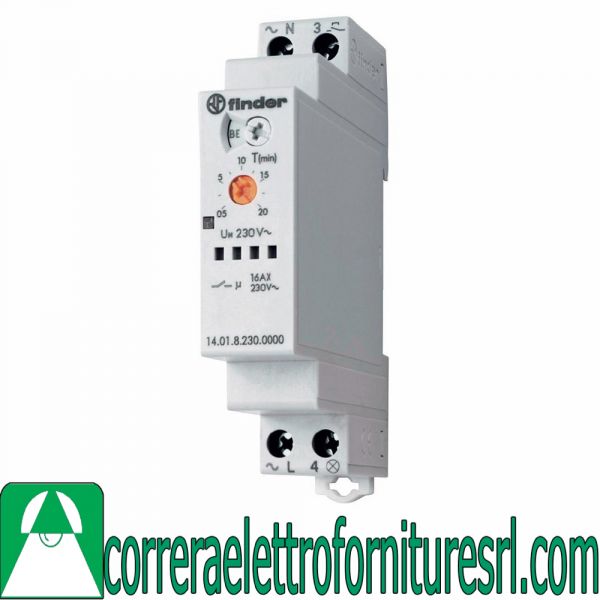 Temporizzatore - "Luci Scale" - 230Vca - 3 E 4 Fili - Foto 5