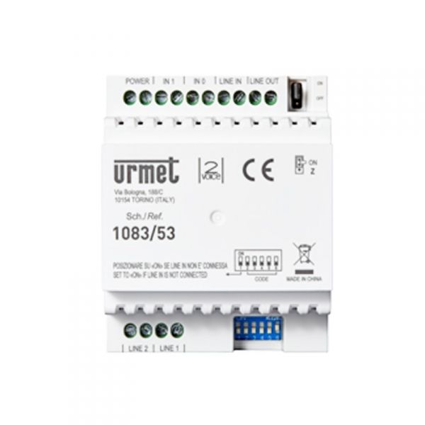 Urmet 1148/21 Modulo Sinthesi Citofono 1 Pulsante Alluminio Acciaio Lucido Per Posto Esterno
