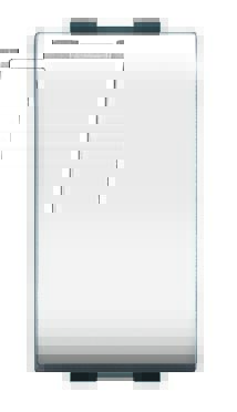 Interruttore unipolare OR14000 Plana VIMAR bianco | Leroy Merlin
